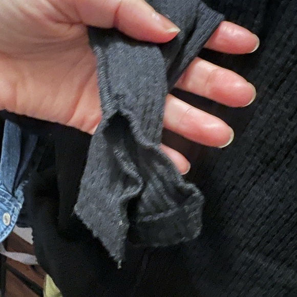 New! Free People low cute long sleeve top - Picture 6 of 8